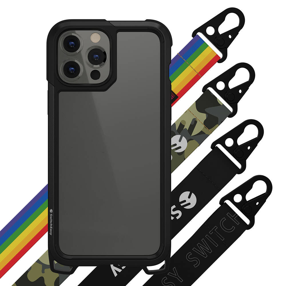 iPhone 13 Pro Kılıf Boyun Askılı Kompozit Tasarımlı Şok Önleyicili Lisanslı Switcheasy Odyssey Kılıf iPhone 13 Pro Kılıf Boyun Askılı Kompozit Tasarımlı Şok Önleyicili Lisanslı Switcheasy Odyssey Kılıf